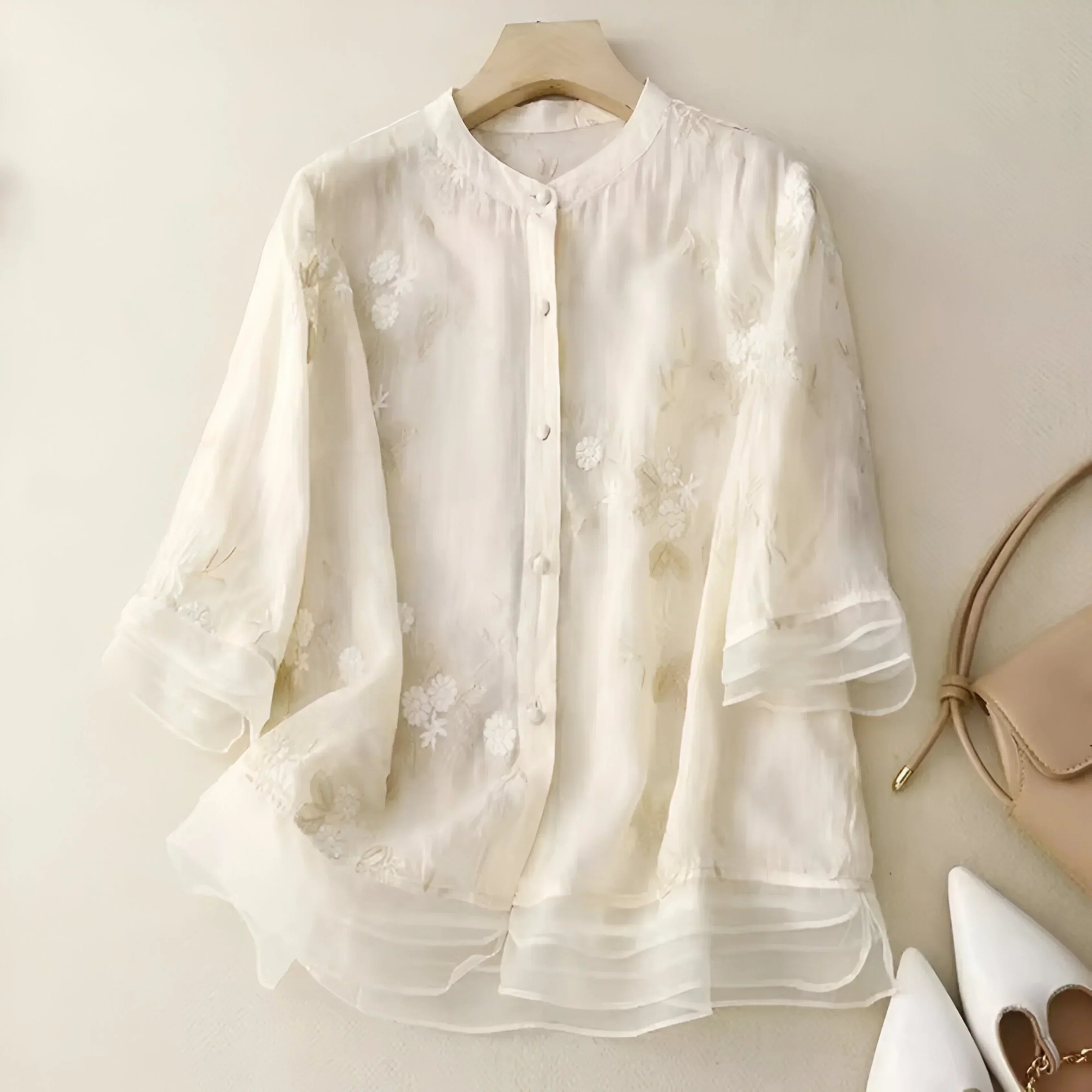 Cotton Linen Blouse for Women